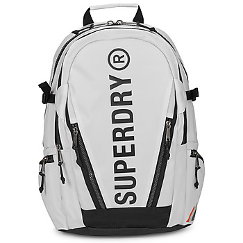 Borse Zaini Superdry TARP RUCKSACK Bianco / Nero