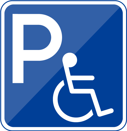 障がい者専用駐車場