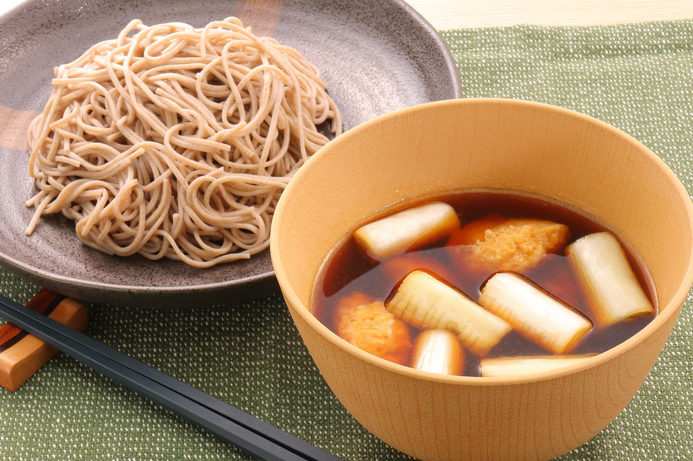 焼きねぎとつくねのせいろそば サムネイル画像