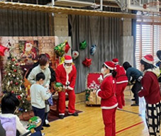 志村学園クリスマスイベントの様子