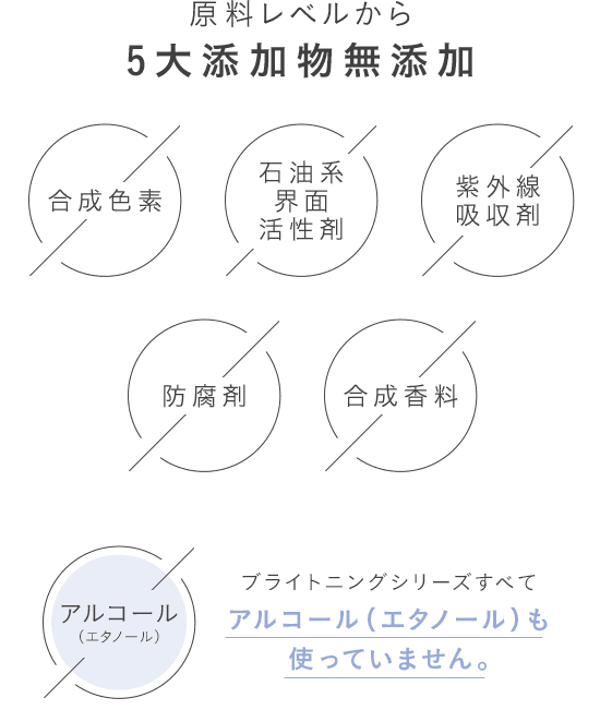 無添加ホワイトニング 薬用美白1ヵ月集中キット【美容液・洗顔付き】の商品画像