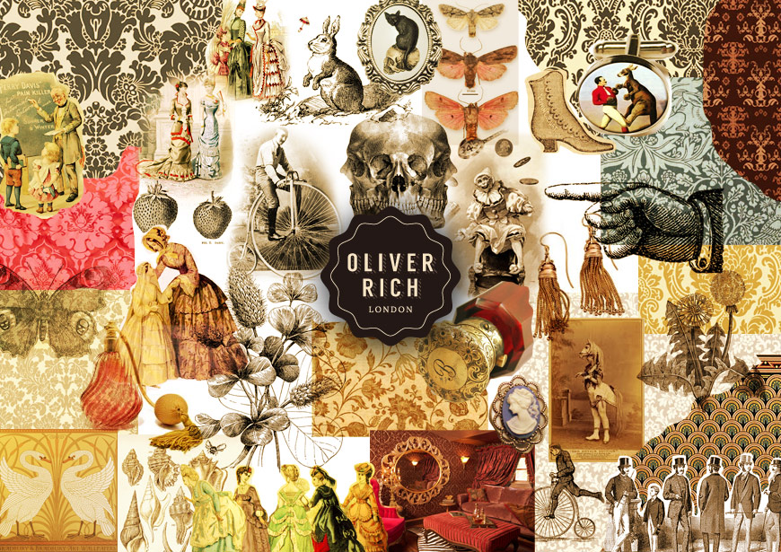 Moodboard for Oliver Rich London