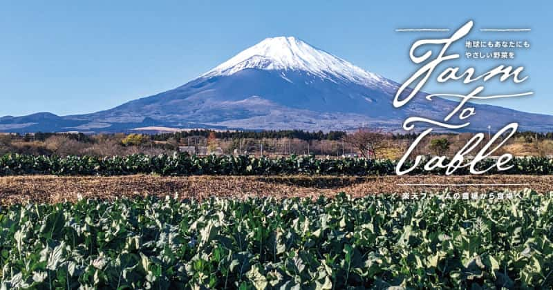 今年もよろしく　地球にもあなたにもやさしい野菜を  Farm to Table Vol.27