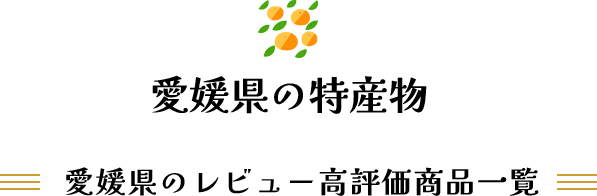 愛媛県の特産物 愛媛県のレビュー高評価商品一覧 