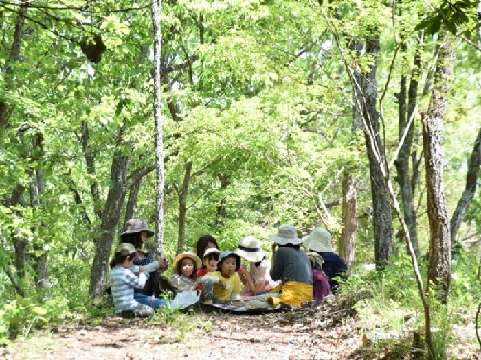 里山千年構想で整備した里山