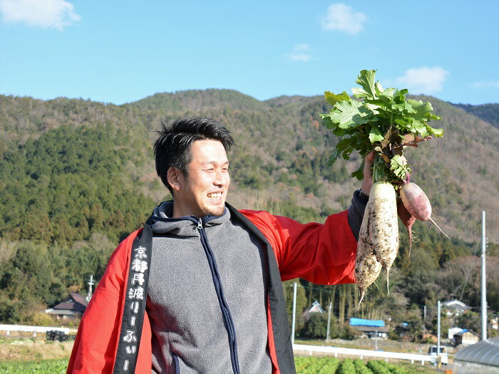 「京の台所」を守る！新鮮で美味しい京野菜や有機農産物を作る農家を育てたい！