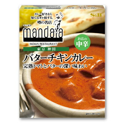 噂の名店バターチキンカレーお店の中辛の商品画像