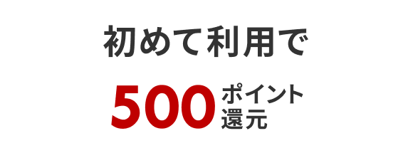 バス旅行初めて利用で500ポイント