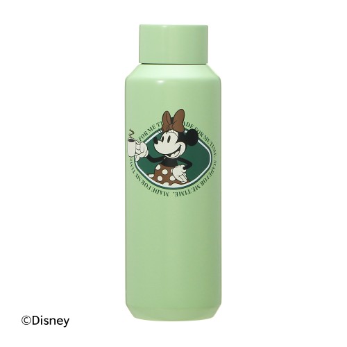 DISNEY Minnie スクリューリッドステンレスボトルライト グリーン 473ml