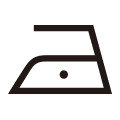 底面温度110℃を限度としてスチームなしでアイロン仕上げができる
