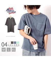 JEMORGAN/【JEMORGAN/ジェーイーモーガン】ヘビーウエイト袖ワッペン付きポケットＴｅｅ　/ ピグメント加工　オーバーダイ/504696588