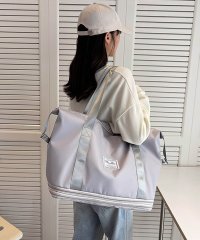 shopnikoniko/ショップニコニコ ShopNikoNiko 2段式 旅行用 ボストンバッグ 【即納】 鞄 バッグ トートバッグ トラベルバッグ キャリーオンバッグ ロゴ 英字 /505323876