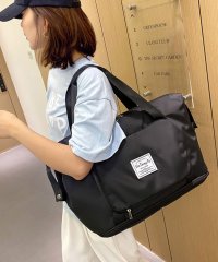 shopnikoniko/ショップニコニコ ShopNikoNiko 折りたたみ 旅行用 ボストンバッグ 【即納】 鞄 バッグ トートバッグ トラベルバッグ キャリーオンバッグ 1段式 /505345816