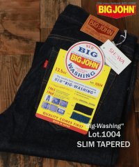 marukawa shonan/マルカワ MARUKAWA 【BIG JOHN/ビッグジョン】13.5oz BIGーWASHING 1004 SLIM TAPERD テーパードデニム 日本製 /505405272