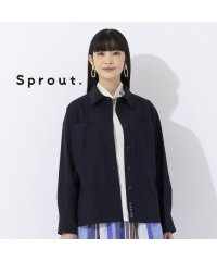 Liliane Burty/【Sprout.】ツイルステンカラージャケット［セットアップ可］/505793073