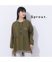 Liliane Burty/【Sprout.】エステル2WAY　プルオーバーブラウス［セットアップ可］/505915749