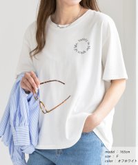 ad thie/アドティエ ad thie アソートロゴ プリントTシャツ/505938116