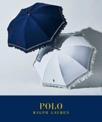 ポロラルフローレン（傘）/POLO RALPH LAUREN ポロ ラルフ ローレン 日傘 長傘 ショート傘 晴雨兼用 エンブフリル 遮熱 遮光 UV 紫外線対策 無地 ポロポニー/505929128