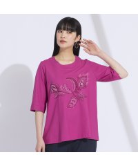 Liliane Burty/ペイズリー刺繍　プルオーバーTシャツ/506014225