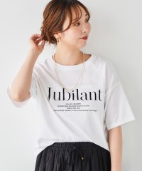 le.coeur blanc/《手洗い可能》JubilantロゴTシャツ/505967820