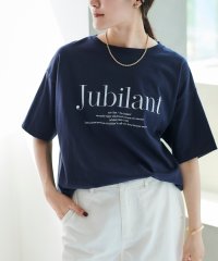 le.coeur blanc/《手洗い可能》JubilantロゴTシャツ/505967820