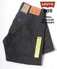 marukawa shonan/マルカワ MARUKAWA 【Levi's/リーバイス】505 REGULAR STRAIGHT TWILL ツイルレギュラーストレート ボトムス メンズ 5ポ/506091980