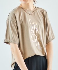 le.coeur blanc/《手洗い可能》EPANOUIEロゴTシャツ/506093826