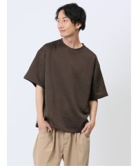 m.f.editorial/ランダムジャガード クルーネック半袖Tシャツ メンズ Tシャツ カットソー カジュアル インナー トップス ギフト プレゼント/506599154