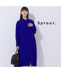 Liliane Burty/【Sprout.】フラワープリント　シャツワンピース/506748478