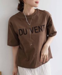 le.coeur blanc/DU VENT フロッキーロゴTシャツ/506661606