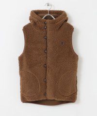 URBAN RESEARCH DOORS/GYMPHLEX　BOA HOODED VEST/506872902