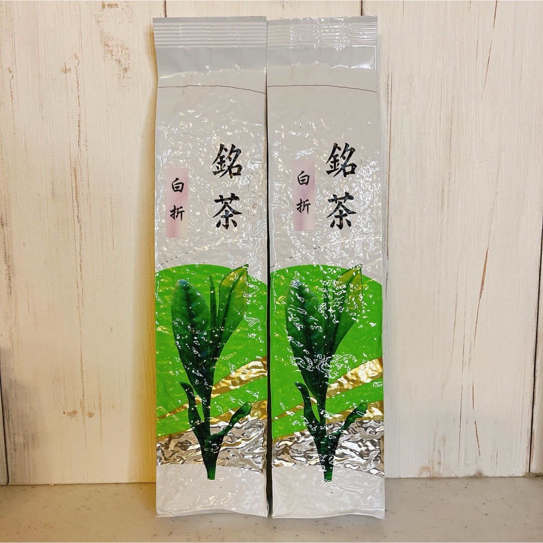 【即日発送】八女茶 お茶 緑茶 茶葉 高級煎茶 茎茶 白折【匿名配送】 食品/飲料/酒の飲料(茶)の商品写真