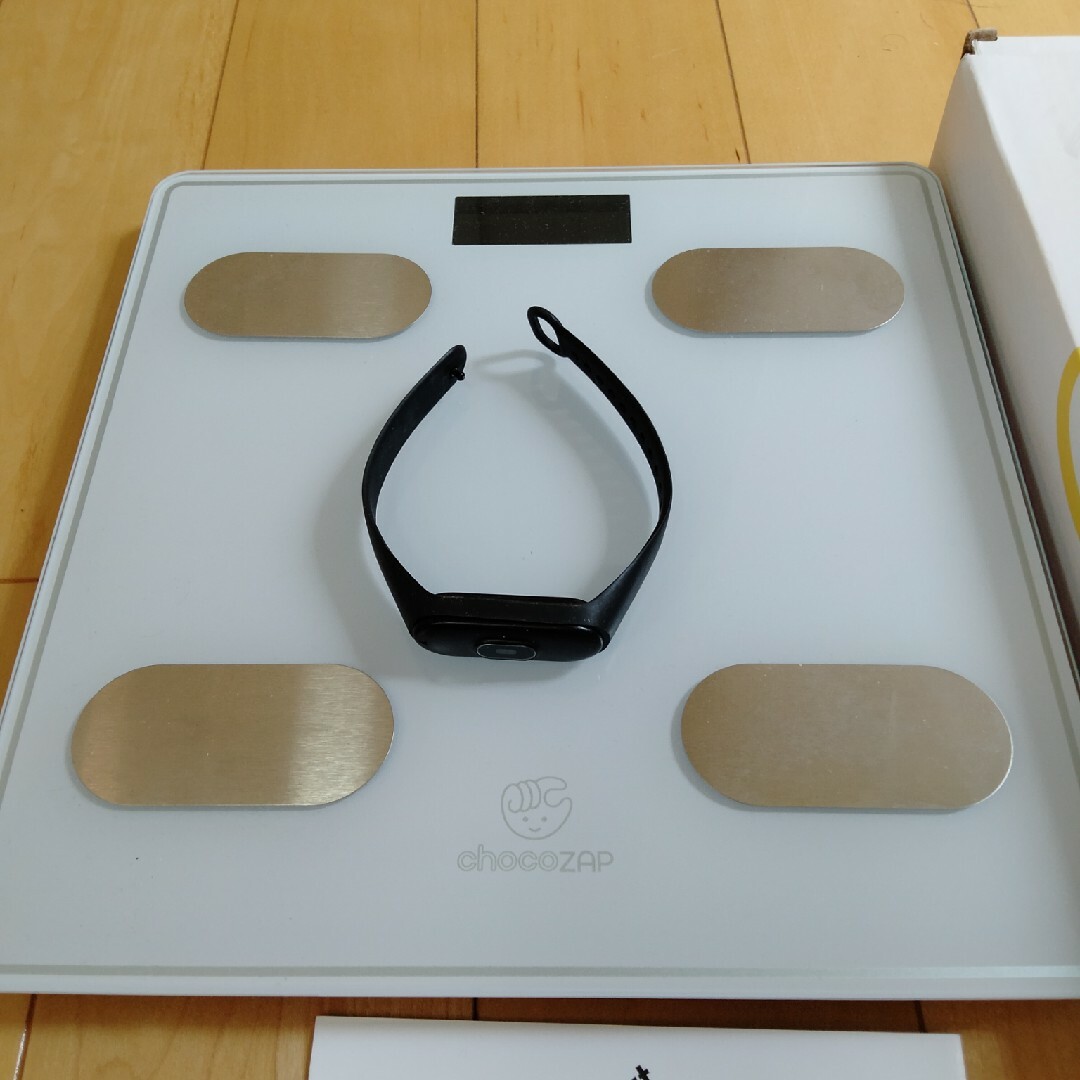 新品未使用チョコザップ体重計chocoZAP Smart Scale スマホ/家電/カメラの生活家電(体重計)の商品写真