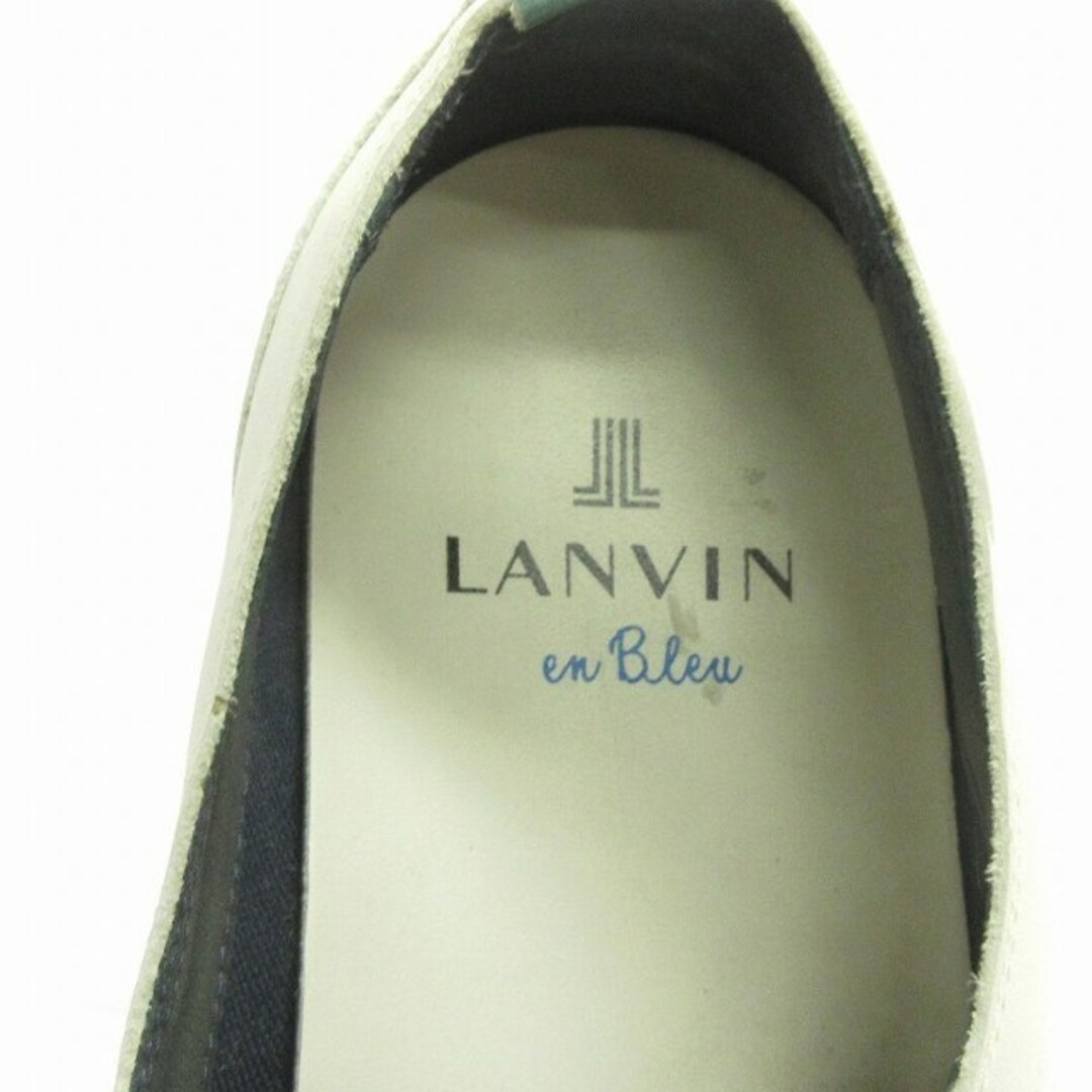 LANVIN en Bleu(ランバンオンブルー)のランバンオンブルー ローファー スリッポン シューズ 86470 グレー 26 レディースの靴/シューズ(スリッポン/モカシン)の商品写真