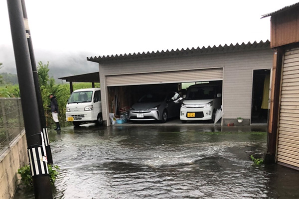 【宮崎県えびの市】令和4年7月台風4号・豪雨　災害支援