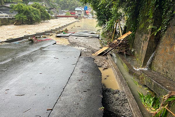 【和歌山県九度山町】令和5年6月台風・豪雨　災害支援