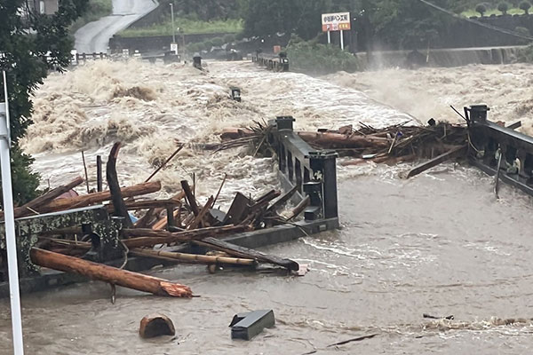 【大分県中津市】令和5年7月台風・豪雨　災害支援