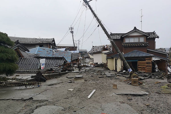 【石川県珠洲市】令和6年能登半島地震　災害支援（代理：茨城県境町）