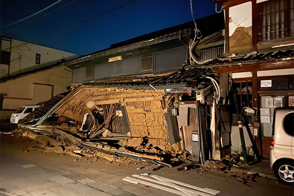 【石川県七尾市】令和6年能登半島地震　災害支援（代理：茨城県行方市）