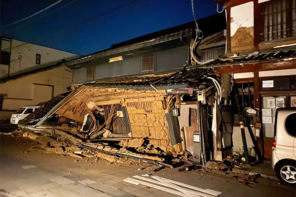 【石川県七尾市】令和6年能登半島地震　災害支援（代理：大分県別府市）