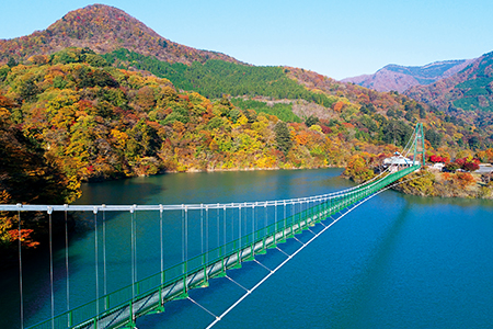 もみじ谷大吊橋