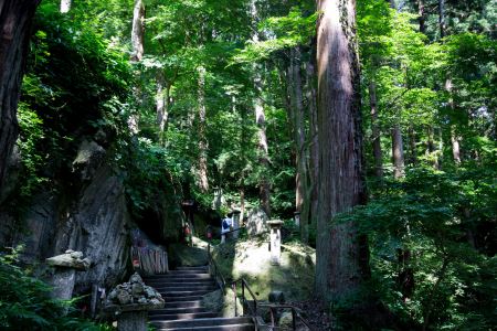 山寺（石段）