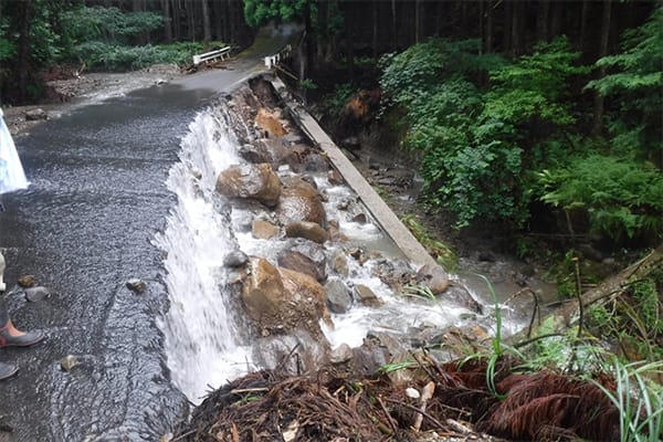 【鳥取県八頭町】令和3年7月豪雨　災害支援