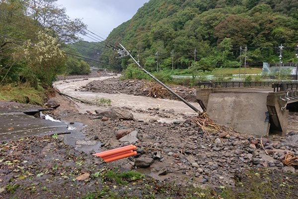 群馬県嬬恋村 令和元年台風19号 災害支援