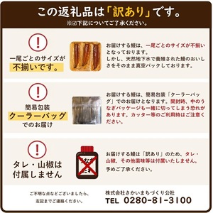 〈7日以内発送〉【訳あり】さかい河岸水産の国産うなぎ3尾 計300g以上！ ※サイズ不揃い 鰻 国産鰻 鰻訳あり 境町鰻 鰻加工 3尾鰻 贈答鰻 プレゼント鰻 自家製ダレ鰻 ふっくら鰻 サイズ違い鰻 大人気鰻 鰻蒲焼 鰻蒲焼き 土用の丑の日鰻 うなぎ 国産うなぎ うなぎ訳あり 境町うなぎ うなぎ加工 3尾うなぎ 贈答うなぎ プレゼント うなぎ 自家製ダレうなぎ ふっくらうなぎ 大人気 うなぎ蒲焼 土用の丑の日 うなぎ うなぎ蒲焼き 父の日 母の日 お土産 K1804 