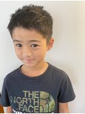 刈り上げキッズ　男の子　キッズカット　キッズヘア　二子玉川