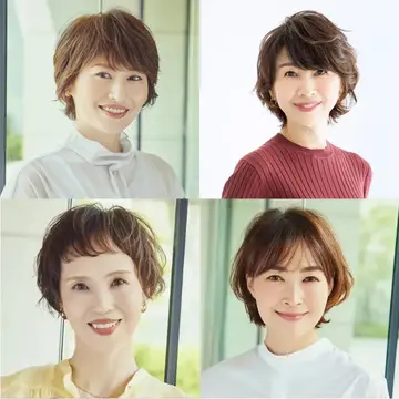 50代ショートヘアの前髪、どうする？小顔と若見えがかなう前髪実例10