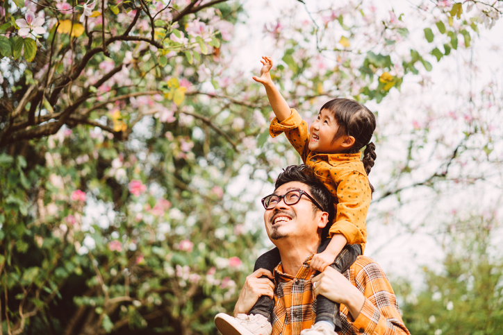 【写真】よく遊んでくれたお父さんに戻ってほしい