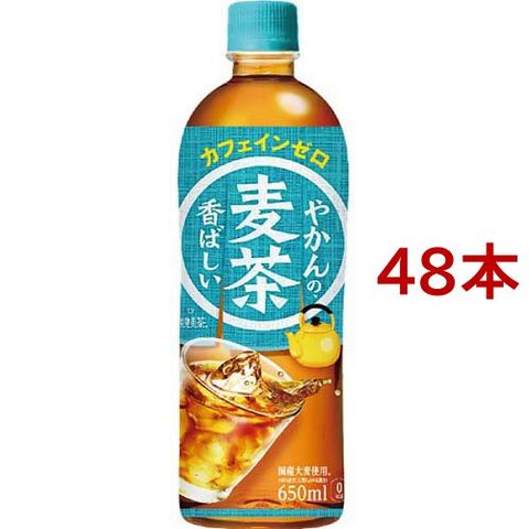 やかんの麦茶 ＦＲＯＭ 爽健美茶 ＰＥＴ （６５０ｍｌ＊４８本セット）