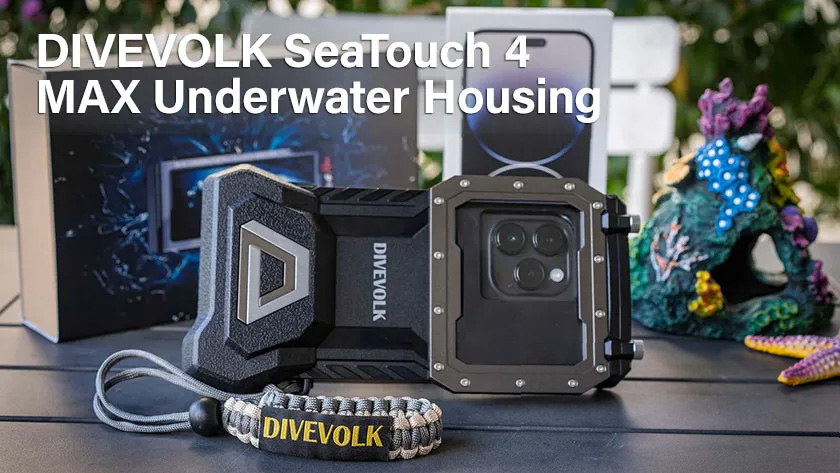 DIVEVOLK SeaTouch 4 MAX Underwater Housing